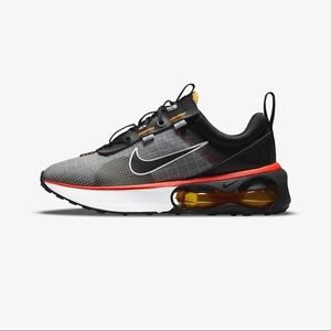 Nike Air Max 2021 Big Kids 6Y Black/White/Mystic Red